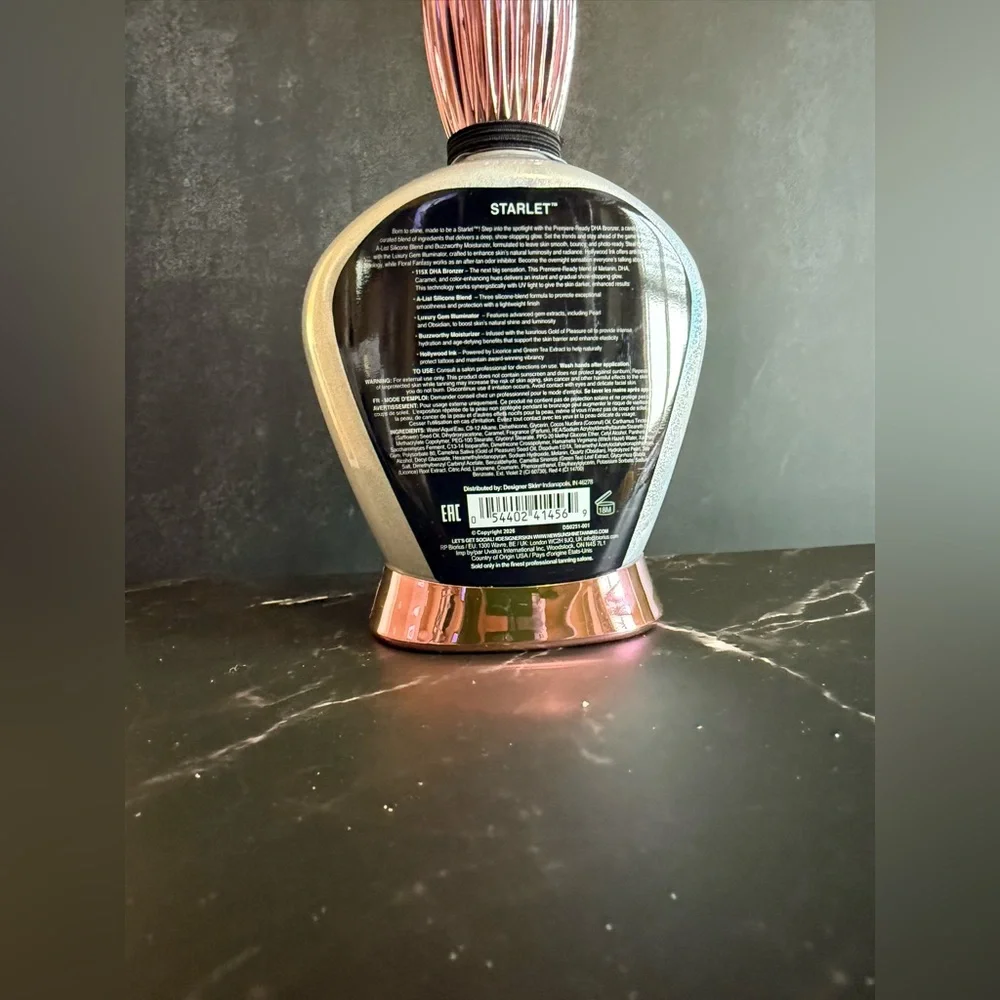 Designer Skin Starlet 115x DHA Bronzer Tanning Lotion NEW 2026 13.5 oz - Picture 4 of 4